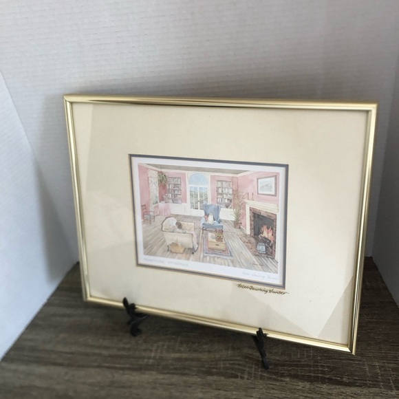 Canadian Artist Helen Downing Hunter Signed and Titled Framed Art - Picture 2 of 15